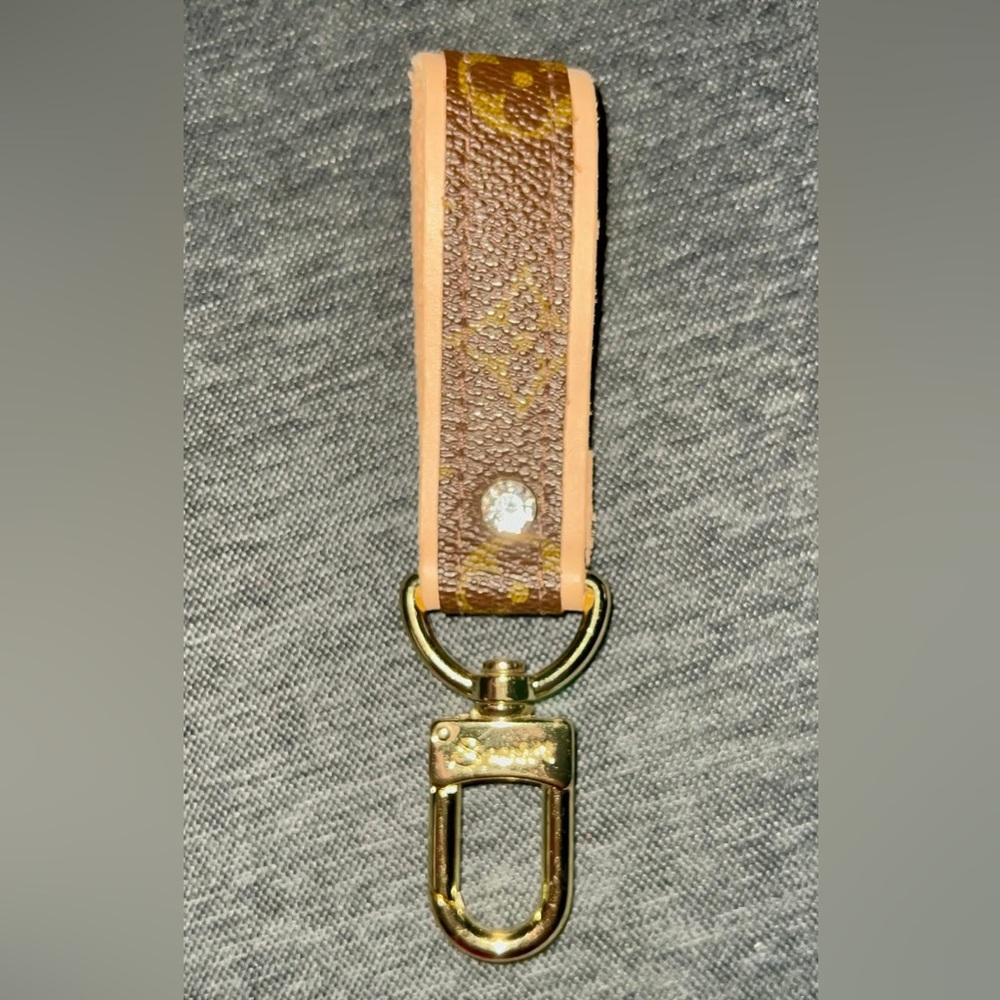 NEW Upcycled Louis Vuitton key fob